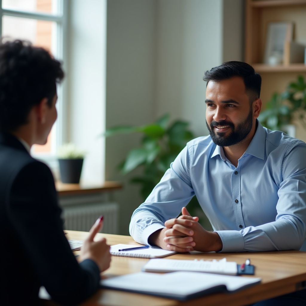 Executive coaching session