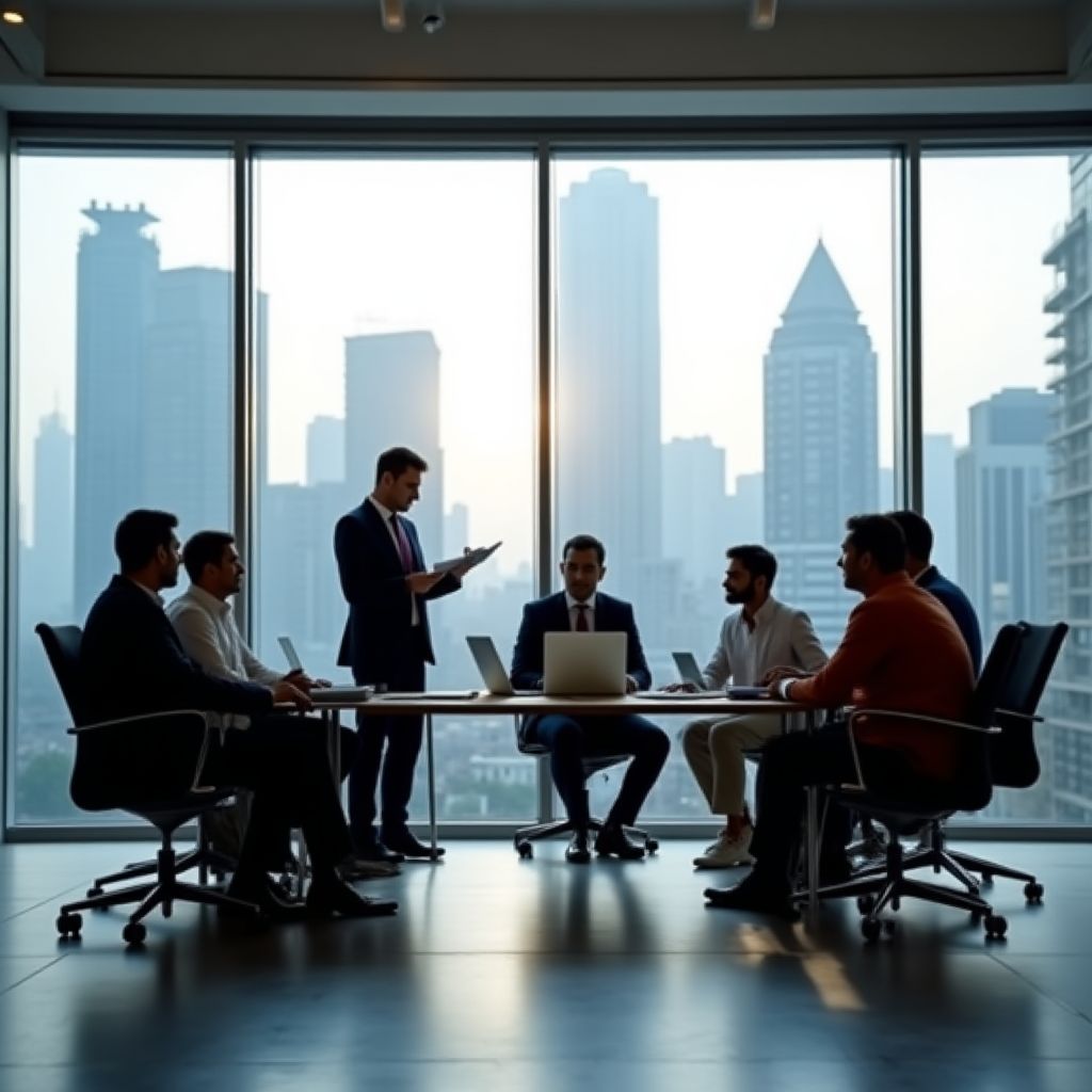 Elevate Business Coaching team in office