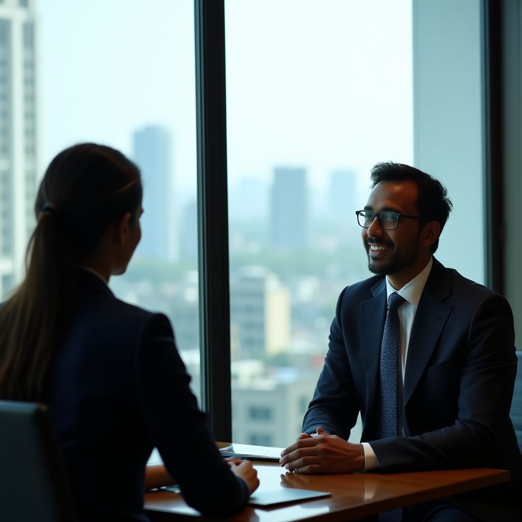 Executive coaching session